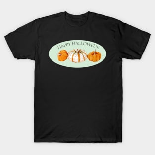 Happy Halloween Pumpkins T-Shirt